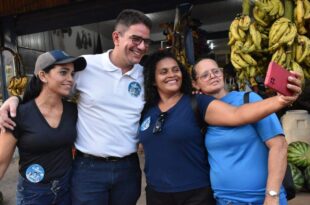 Gladson e Ney levam propostas para moradores e comerciantes do bairro João Eduardo
