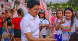 Em “esquenta” para inauguração do comitê central, Dr. Jenilson participa de bandeiraço com apoiadores