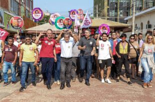 “Precisamos fazer a economia voltar a funcionar” dizem Jorge e Marcus durante conversa com comerciantes do Calçadão de Rio Branco