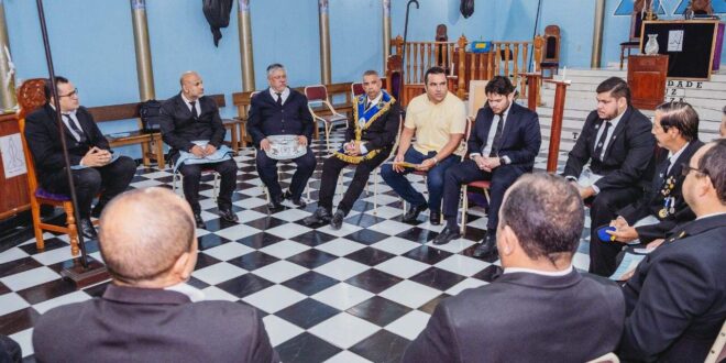 Vice de Petecão, Tota Filho apresenta plano de governo à Maçonaria no Juruá
