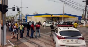 Mototaxistas protestam contra a RBTrans- vídeo