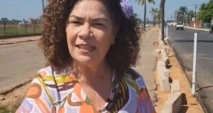 "Tá sobrando dinheiro na Prefeitura de Rio Branco?”, questiona Perpétua sobre retirada de canteiros da via Chico Mendes