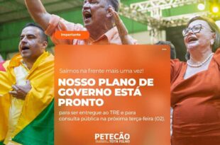 Petecão registra sua candidatura ao governo do estado nesta terça (02)
