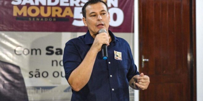 Sanderson Moura desafia todos os candidatos ao Senado para um debate público