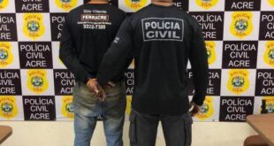 Foragido da justiça por descumprir restrição e ameaçar a esposa é preso em Rio Branco