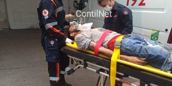 Trabalhador fica gravemente ferido após cair em máquina hidráulica de prensa no Acre
