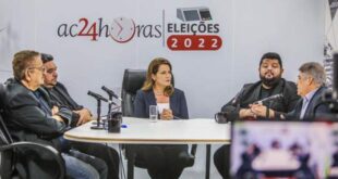 Em sabatina no Ac24horas Mara Rocha fala sobre a Saúde Pública no Acre. Veja Aqui