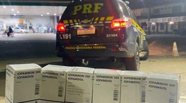 PRF apreende carga de medicamentos caros no AC e suspeita de esquema maior