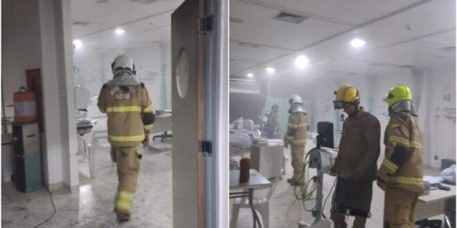 Sesacre emite nota sobre princípio de incêndio no INTO