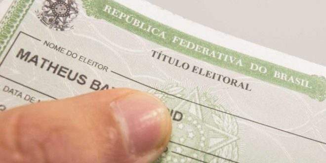 Eleitor que perdeu o título pode tirar a 2ª via até quinta, 22