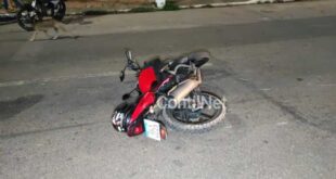 Motos colidem durante acidente em Rio Branco; entregador é socorrido
