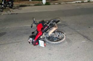 Motos colidem durante acidente em Rio Branco; entregador é socorrido