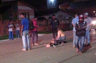 Militar do Exército embriagado atropela mulher com criança em bicicleta em Assis Brasil