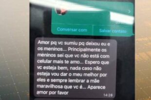 Mulher com seguro de vida no valor de R$ 1 milhão desaparece misteriosamente