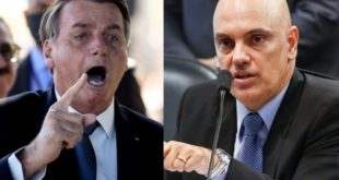 Bolsonaro fala em 'canetada' de 'vagabundo' ao atacar decisão de Moraes contra empresários