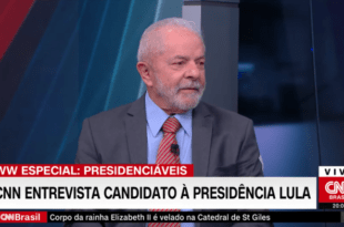 Na CNN, Lula compara Bolsonaro a Hitler e Mussolini: 'A destruição da política'