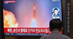Coreia do Norte dispara mísseis balísticos antes de visita de Kamala à Ásia