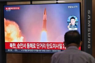 Coreia do Norte dispara mísseis balísticos antes de visita de Kamala à Ásia