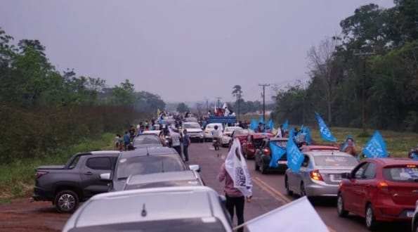 Carreata do 11 toma as ruas de Plácido de Castro