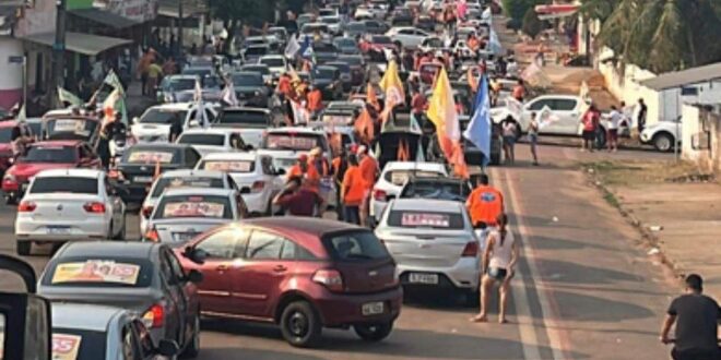 Carreata de Petecão mobiliza centenas de veículos e clima "contagiante" chama atenção