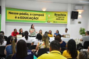Educação de Brasiléia comemora o primeiro lugar do IDEB 2021