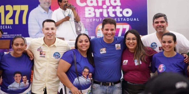 “Vamos ampliar o número de delegacias para as mulheres”, diz Gladson durante lançamento da candidatura da Delegada Carla Britto
