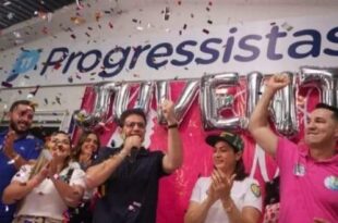 Gladson é recebido com festa pelas mulheres progressistas e pela juventude do partido