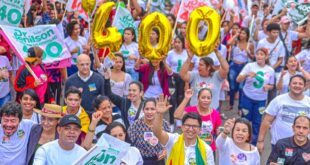Caminhada da Esperança: rumo ao Senado, Dr. Jenilson é recebido com abraços na Baixada da Sobral