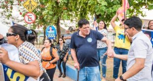Candidato ao Senado, Dr. Jenilson é abraçado pela militância de Flaviano Melo em bandeiraço