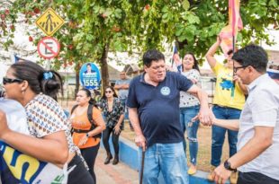 Candidato ao Senado, Dr. Jenilson é abraçado pela militância de Flaviano Melo em bandeiraço