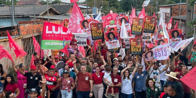 Jorge, Marcus e Nazaré levam a Caminhada da Esperança para os bairros do Segundo Distrito