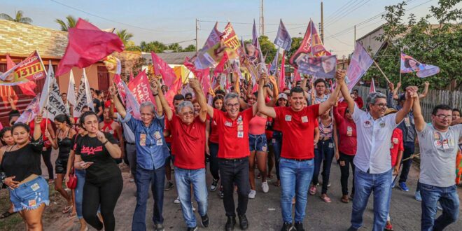 Jorge Viana está em maratona eleitoral pelo interior do Acre