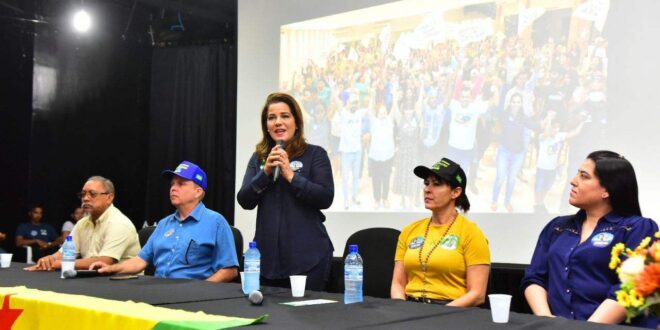 Em reunião com a militância, Mara afirma que o Acre será uma terra de oportunidades e referência na geração de empregos