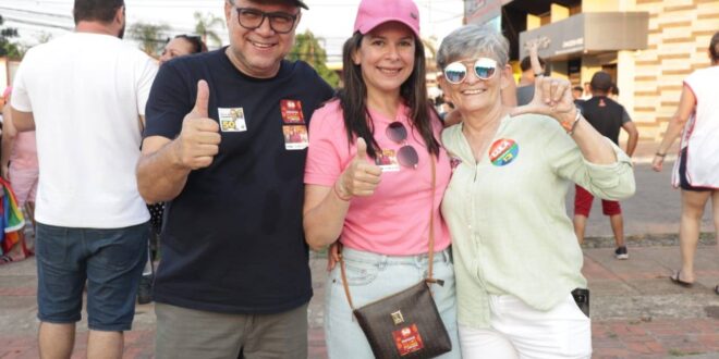 "Lamento a ausência dos demais candidatos', diz Nilson Euclides na Parada do Orgulho LGBTQIAP+