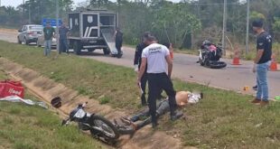 Tragédia na BR-364: motociclista morre após colisão próxima ao Aeroporto de Rio Branco