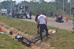 Tragédia na BR-364: motociclista morre após colisão próxima ao Aeroporto de Rio Branco