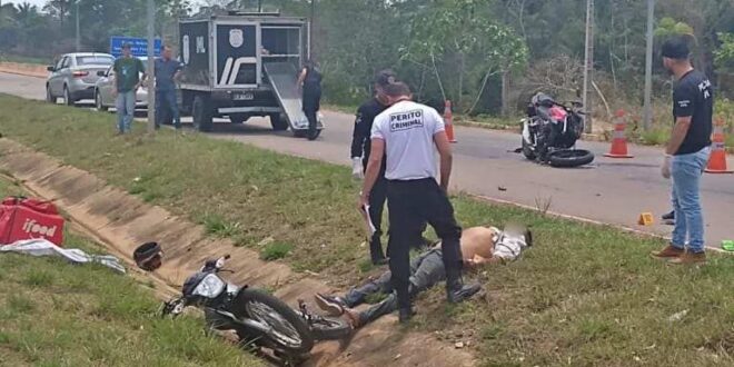 Tragédia na BR-364: motociclista morre após colisão próxima ao Aeroporto de Rio Branco