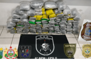 Rodrigues Alves: mais de 100 quilos de droga são apreendidos dentro de barco