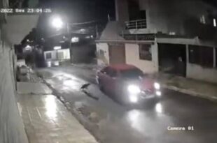 Homem é atropelado em frente de casa e motorista foge sem prestar socorro em Rio Branco; VEJA VÍDEO