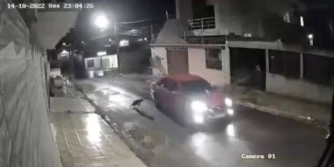 Homem é atropelado em frente de casa e motorista foge sem prestar socorro em Rio Branco; VEJA VÍDEO