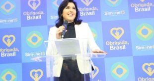 Simone Tebet declara voto em Lula: "até o dia 30 estarei na rua (em campanha)"