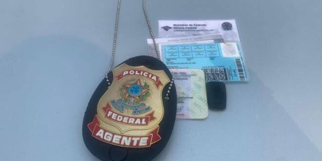 Policiais Federais cumprem mandado de prisão em desfavor de investigado peruano