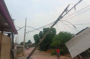 Temporal deixa rastro de destruição em Epitaciolândia