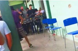 Adolescente com arma de CAC atira em três colegas dentro de escola no Ceará