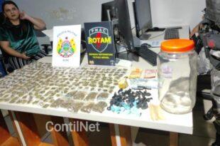 Rotam apreende grande quantidade de drogas na periferia de Rio Branco