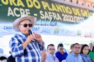 Governo do Acre celebra nova etapa do agronegócio para a agricultura familiar com evento em Senador Guiomard