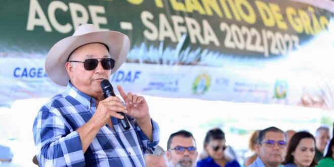 Governo do Acre celebra nova etapa do agronegócio para a agricultura familiar com evento em Senador Guiomard