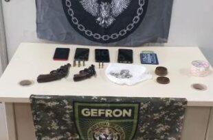 Tropa de elite no Acre prende trio com armas e drogas na fronteira