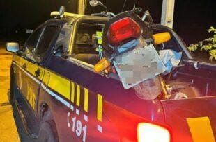 PRF recupera moto com restrição de roubo em Rio Branco-AC