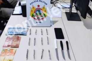 Quatro pessoas são presas por tráfico de drogas em Rio Branco